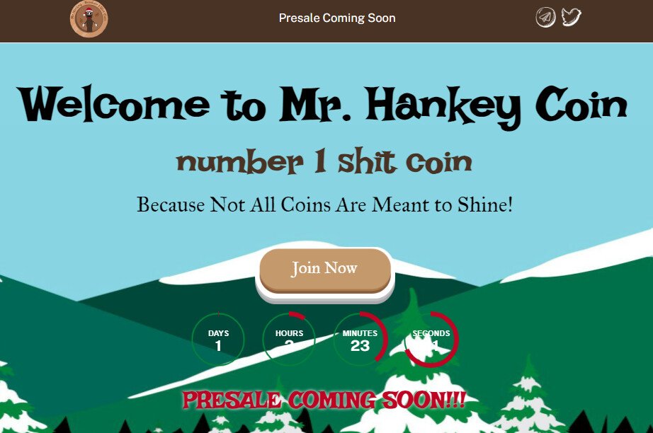 Mr Hankey Meme Coin